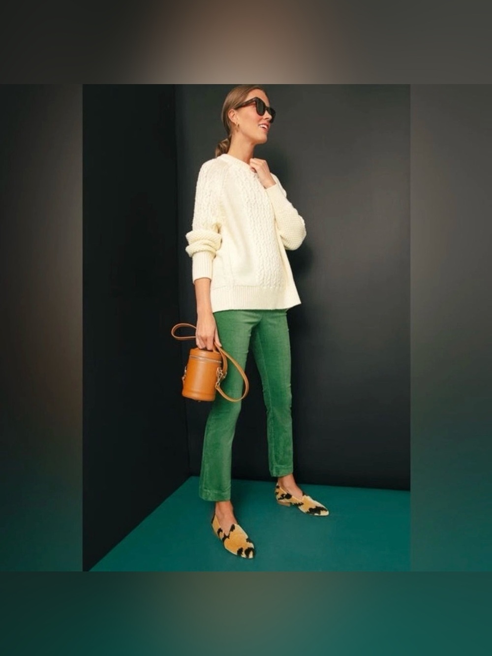Tuckernuck Emerald Green Ankle Jeans